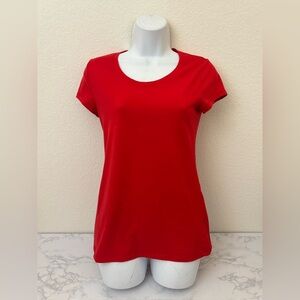 No Boundaries Juniors Round neck Short Sleeve T-shirt Top Size M 7-9 Red​